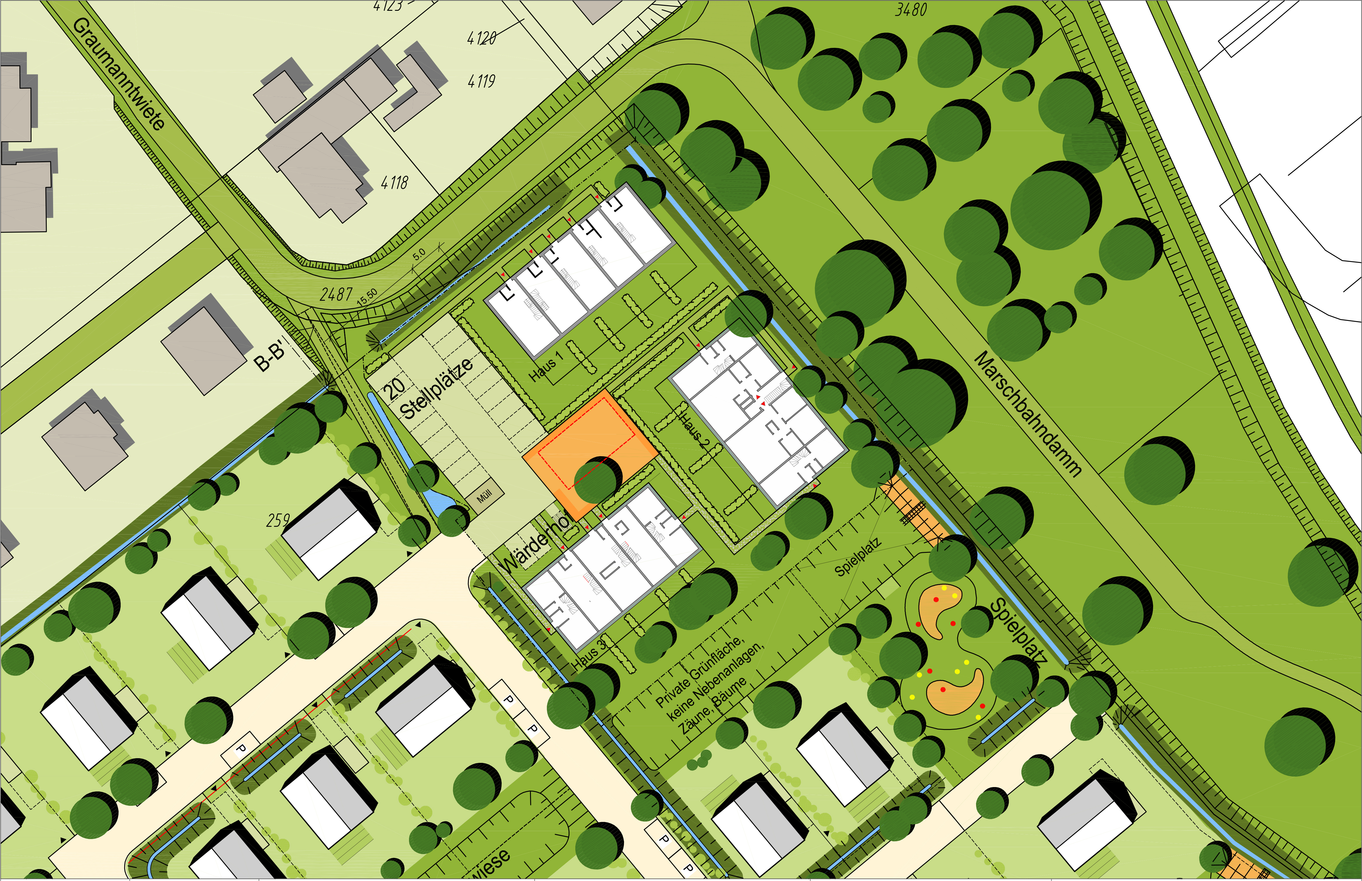 Z:�1 Architektur ProjekteHamburg, OX! Ochsenwerder Baugemeinsc