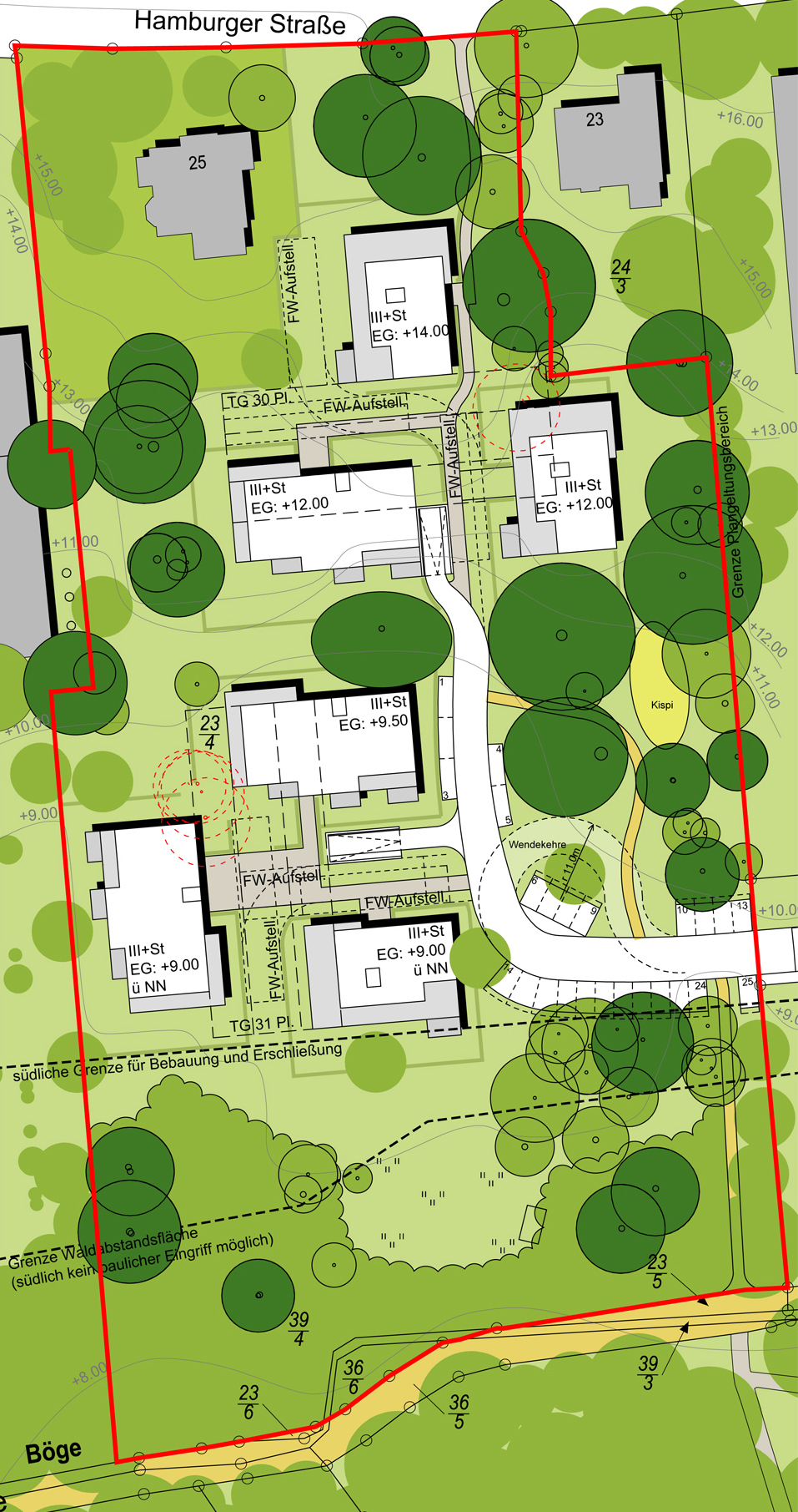 Lageplan 500