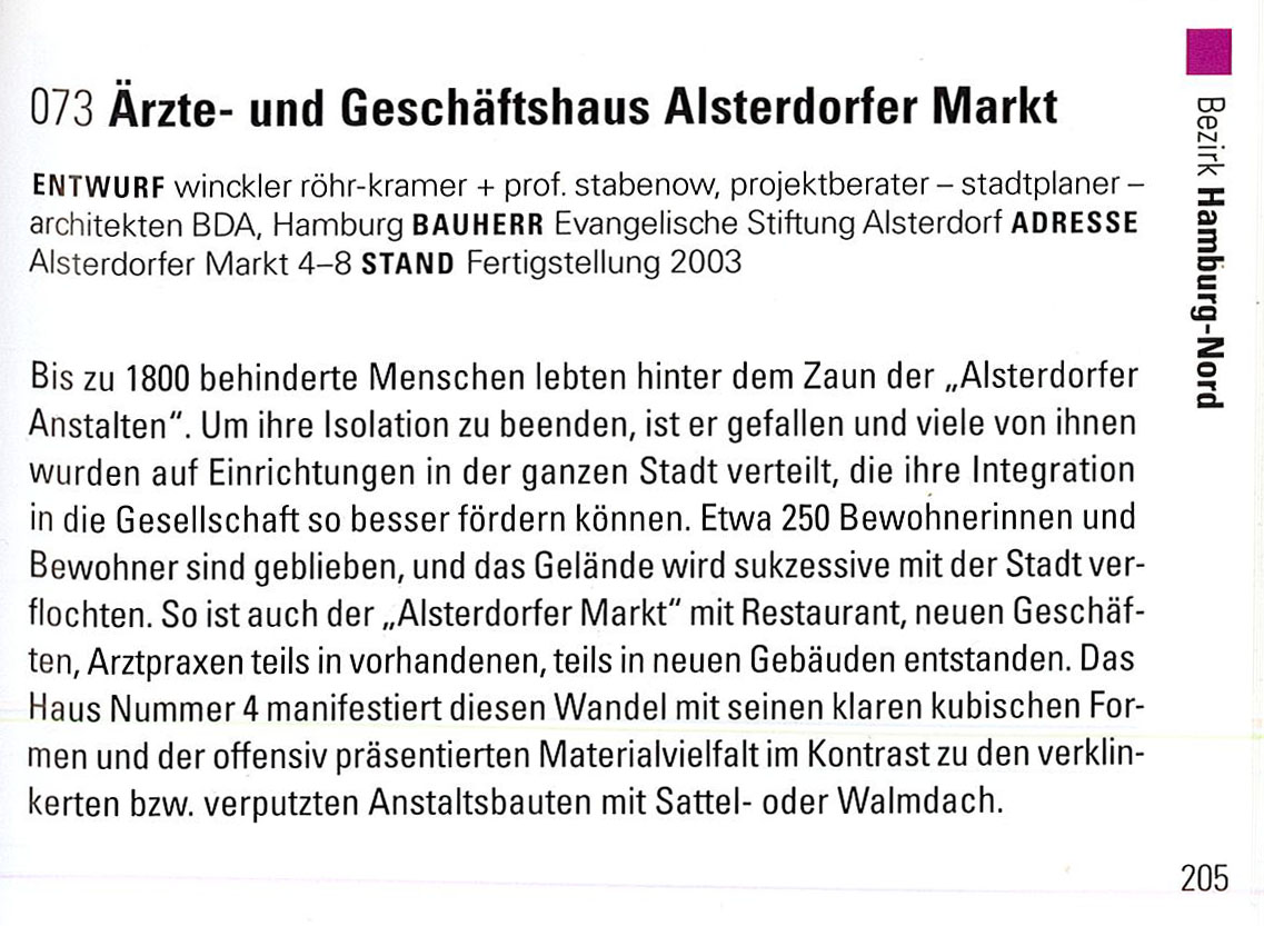 2006_HamburgArchitekturführer_AlsterdorferMarkt2