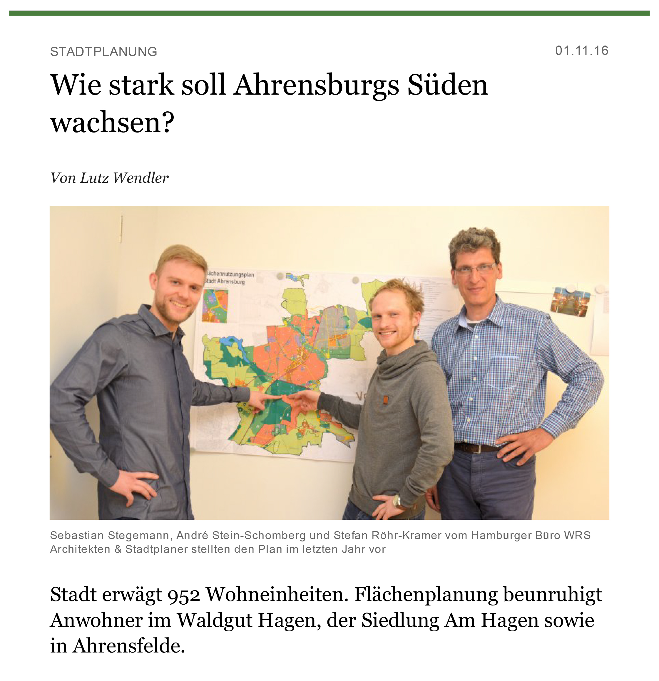 2016-11-01_Ahrensburg FNP_Hamburger Abendblatt-1