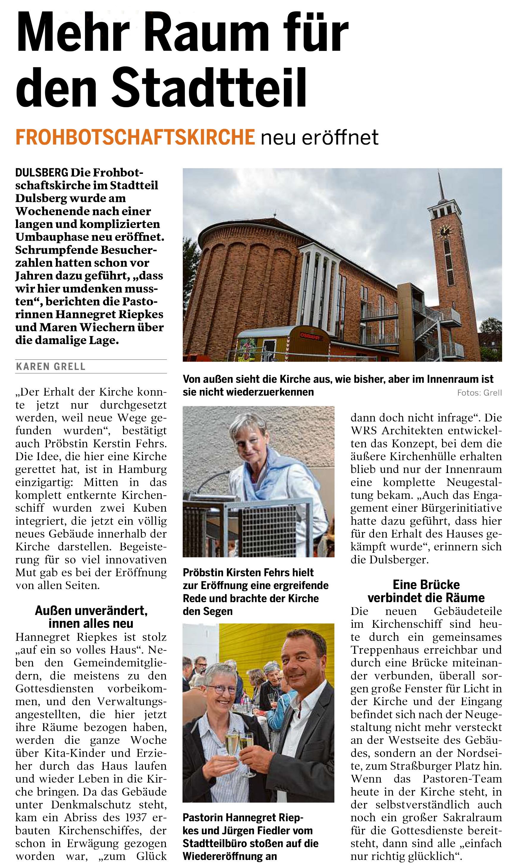 2019-06-12_DUL_WOchenblatt-Artikel