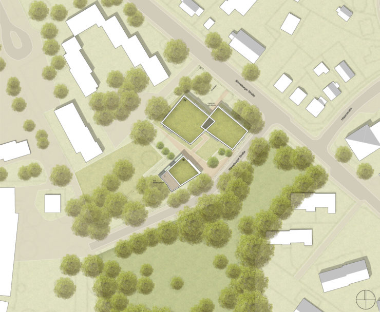 RÖN Wettbewerb Abgabe Lageplan